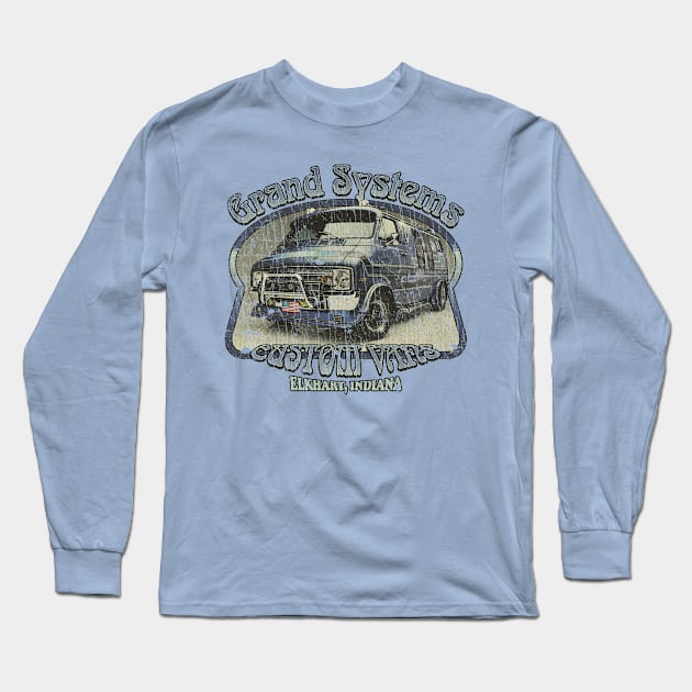 Grand Systems Blue Diamond 1977 Long Sleeve T-Shirt by JCD666